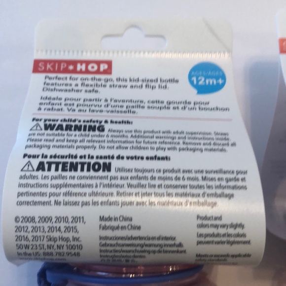 ✨New✨ Skip Hop Straw Bottle - Picture 4 of 5